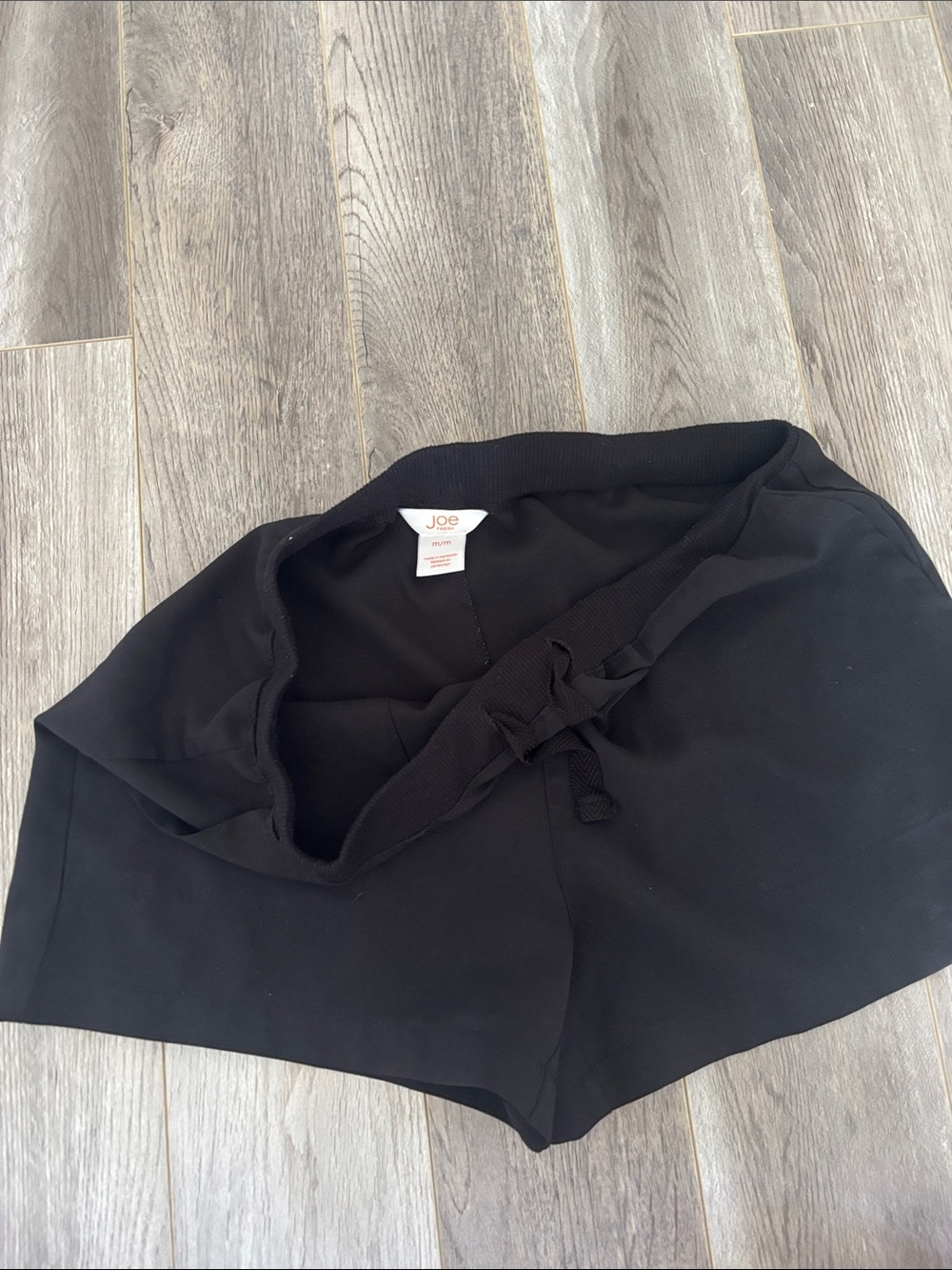 Joe Fresh Black Drawstring Shorts - Picture 2 of 6